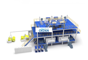 Double Beams PP Spunbond Nonwoven Fabric Machine 